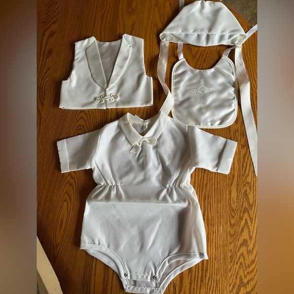 Vintage Phyllis Baby Wear Christening Set - Picture 1 of 4
